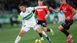 Lucas Cepeda fue titular en el empate del Elche con Osasuna. (Foto: Clive Brunskill/Getty Images)