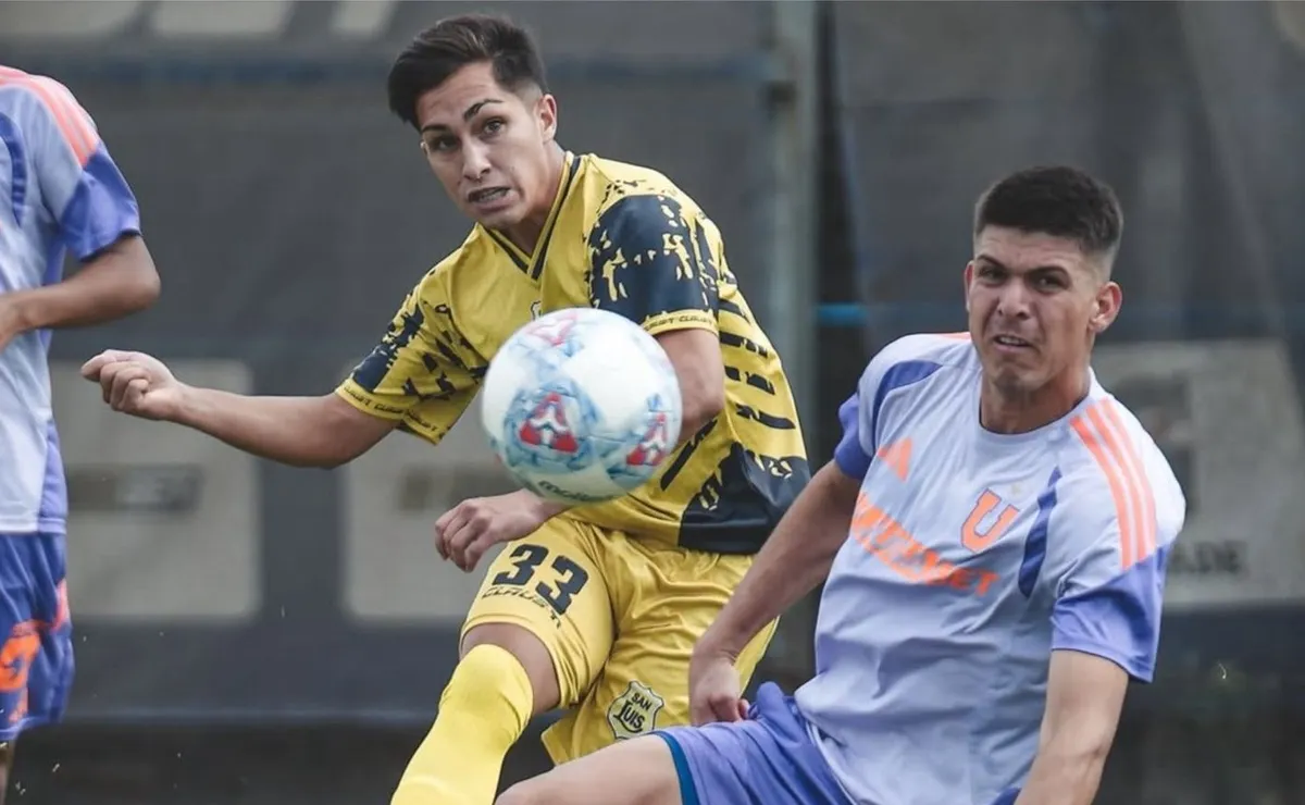 Sufre Meneghini: La U cae ante San Luis en amistoso - Bolavip Chile