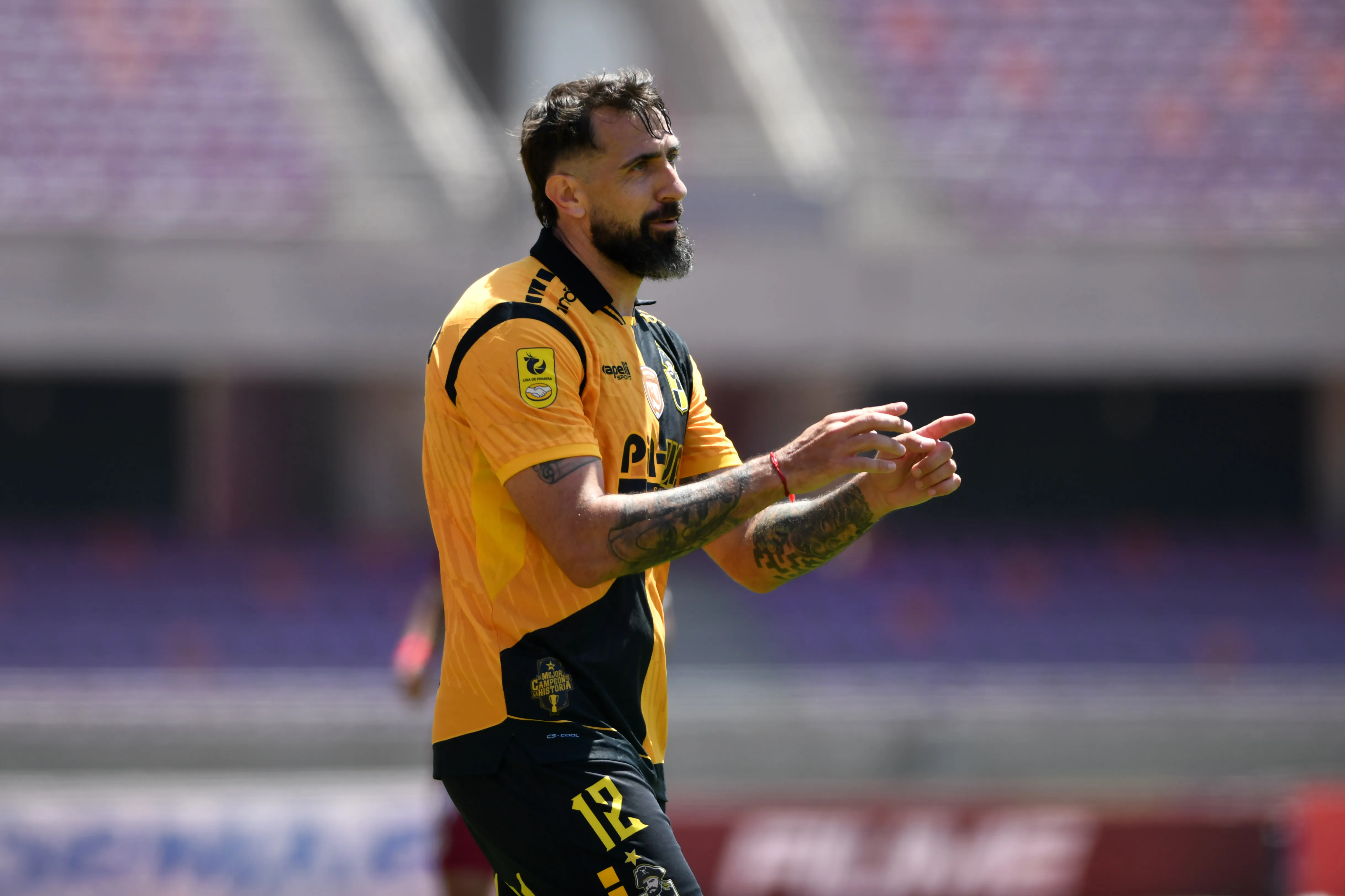 Lucas Pratto fue titular en Coquimbo Unido, pero fue reemplazado en la segunda parte.