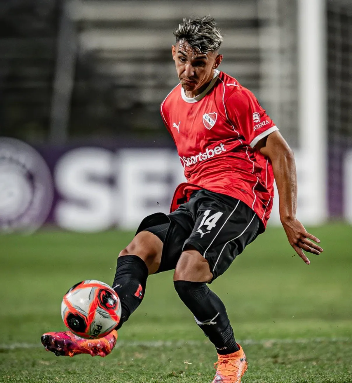 Lautaro Millán asistió en la victoria del Rojo