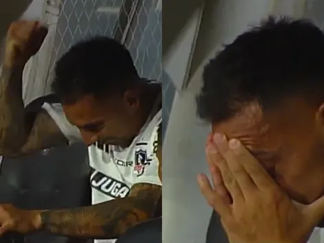 VIDEO | Furiosa reacción de Javier Correa tras sufrir lesión en Colo Colo