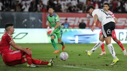 Maximiliano Romero marcó el gol del triunfo para Colo Colo.