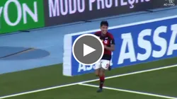 El volante nacional marcó para darle la victoria a Flamengo.