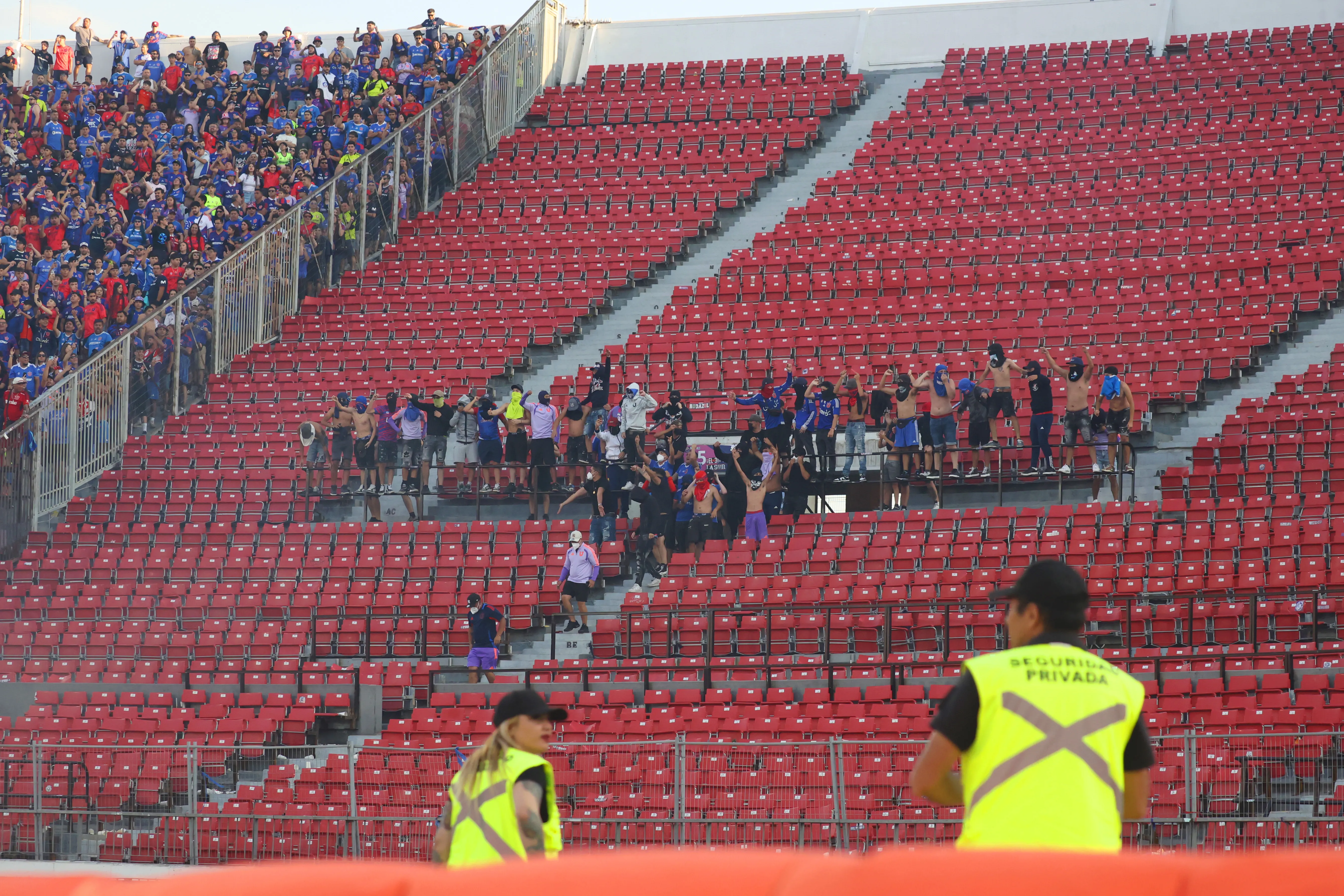 Universidad de Chile trasladará a sus abonados en el Estadio Nacional. (Imagen: Photosport)