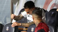 Javier Correa arriesga una sanción por su reacción en Colo Colo.
