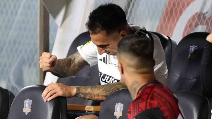 Javier Correa arriesga una sanción por su reacción en Colo Colo.
