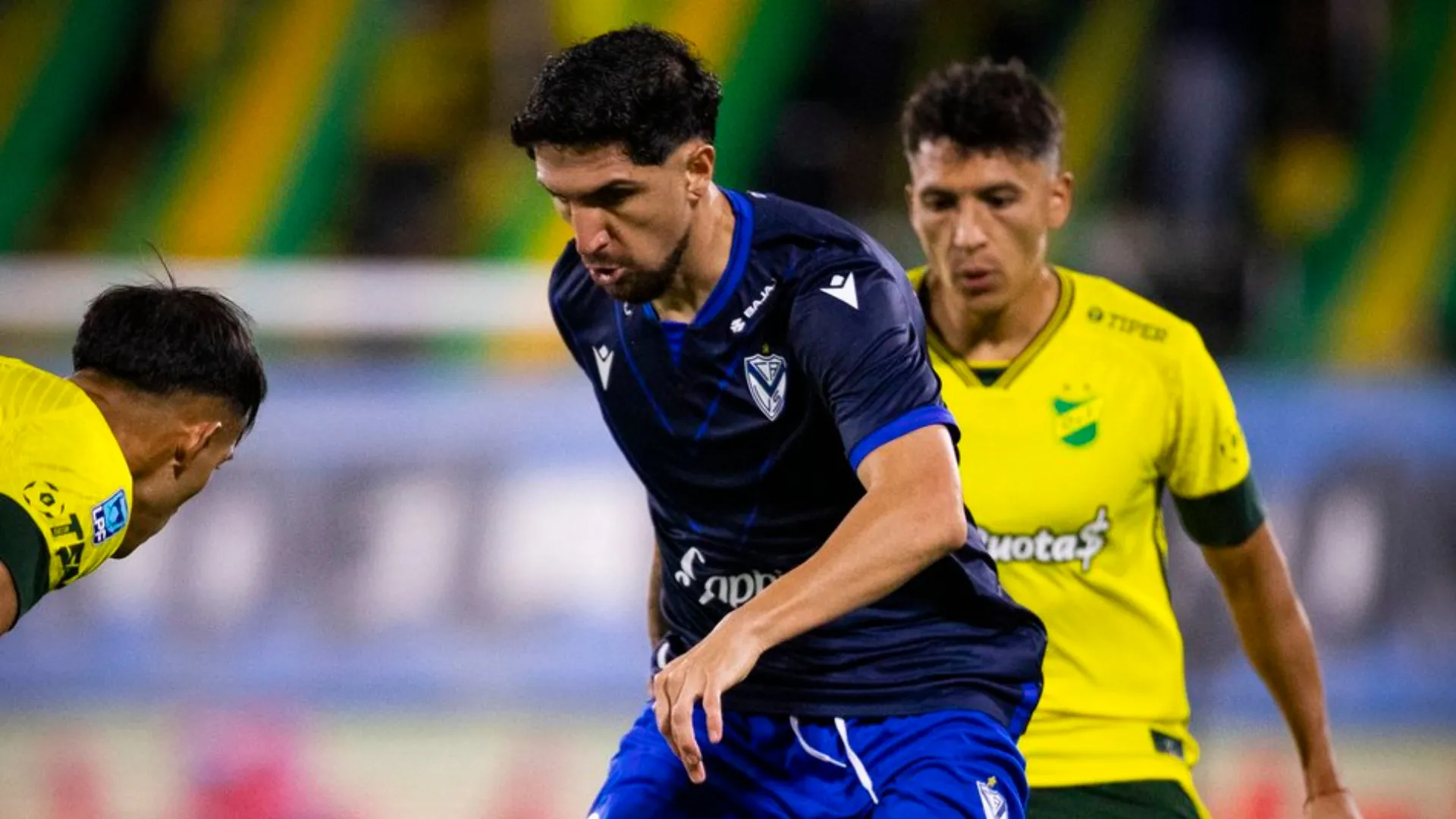 Diego Valdés estaba siendo una de las figuras de Vélez en las últimas fechas | FOTO: Vélez Sarsfield