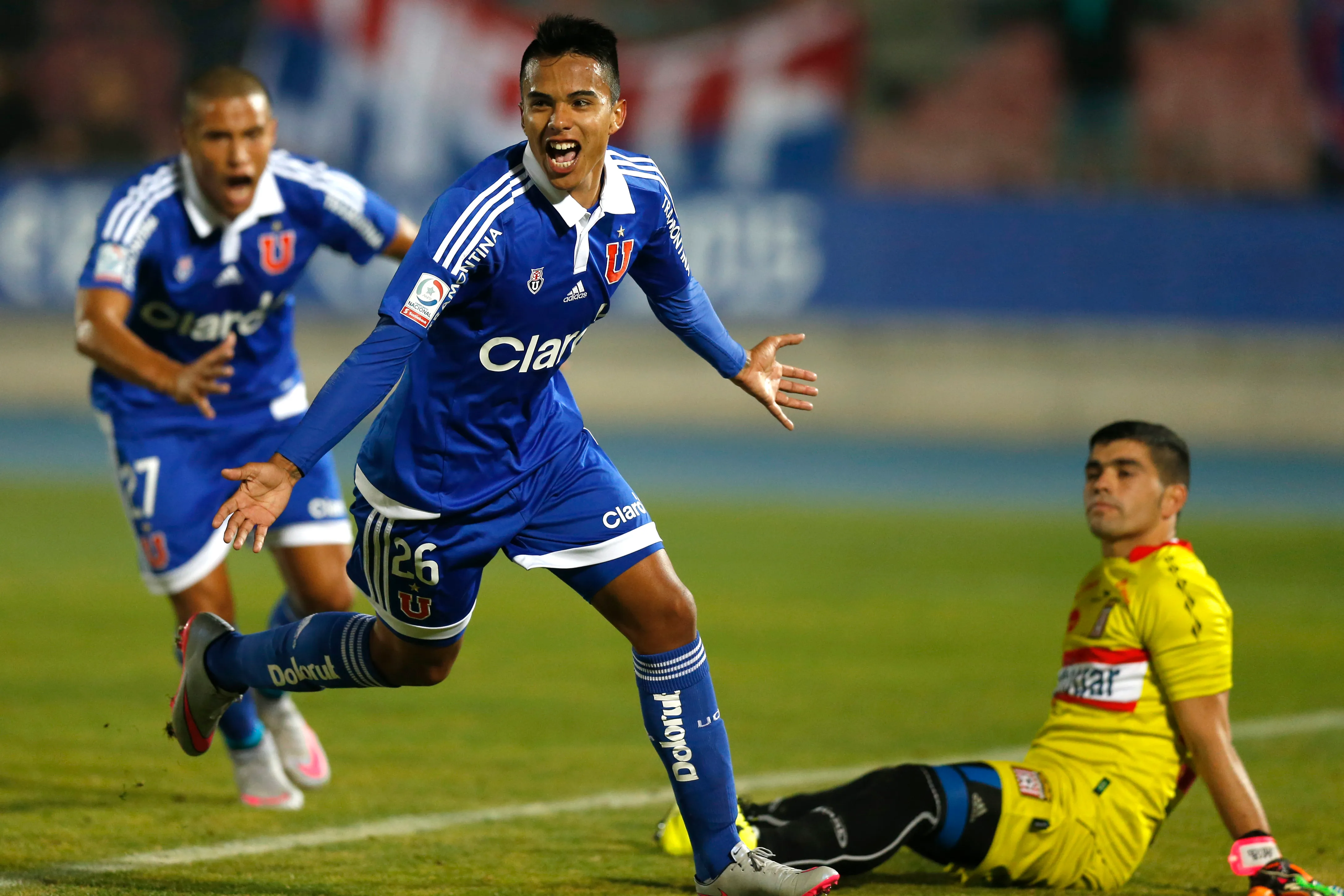 Fabián Carmona convirtió 13 tantos en 44 partidos con la camiseta de la U | FOTO: Andrés Piña/Photosport
