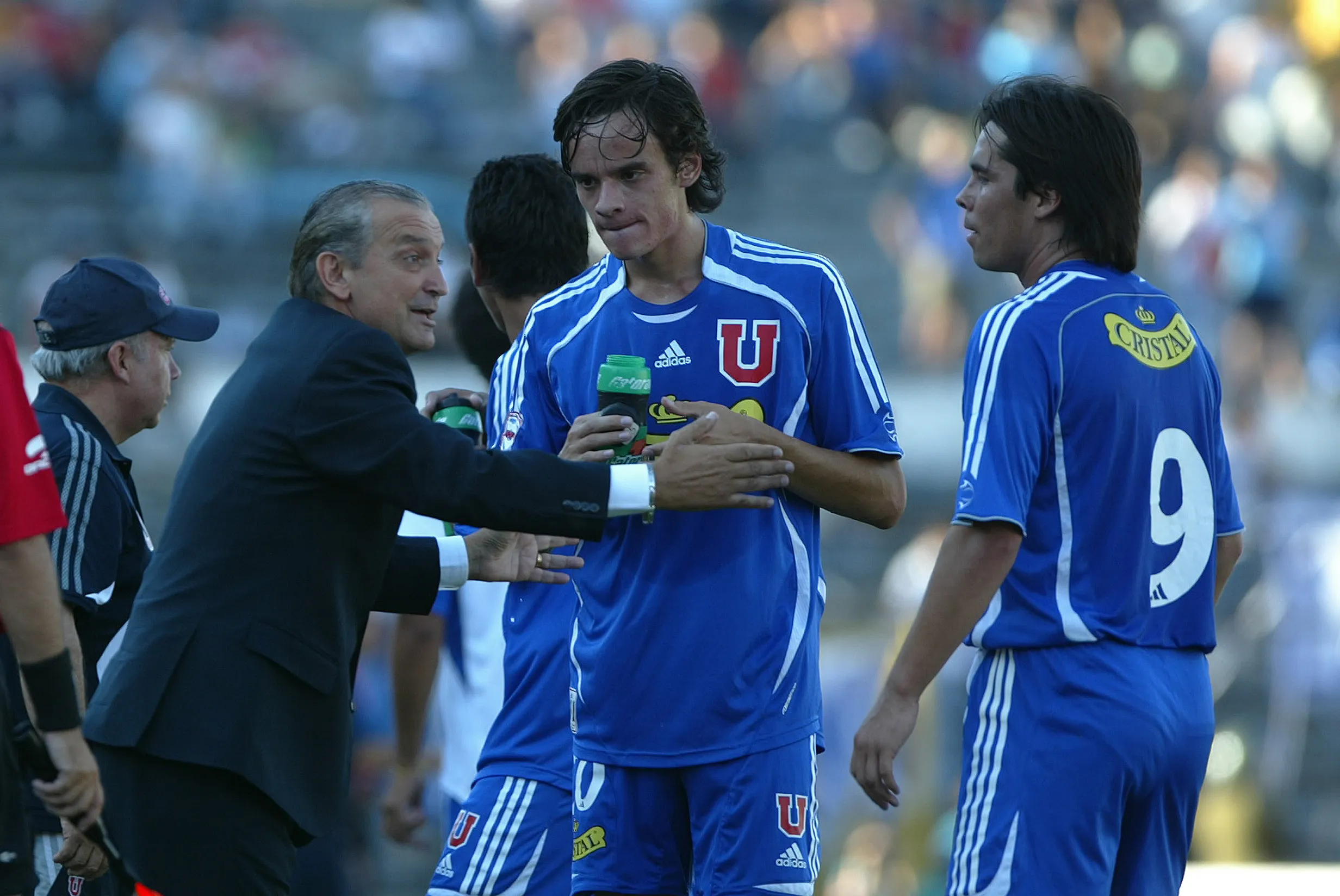 Salvador Capitano defiende al Paqui tras su temprana salida de la U (Foto: Photosport)