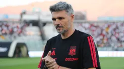 Fernando Ortiz está con una sonrisa de oreja a oreja en la previa al Superclásico (Foto: Photosport)