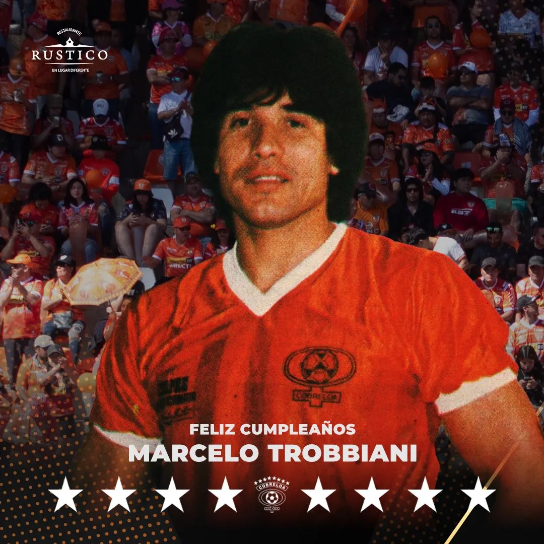 Marcelo Trobbiani es una leyenda andante de Cobreloa