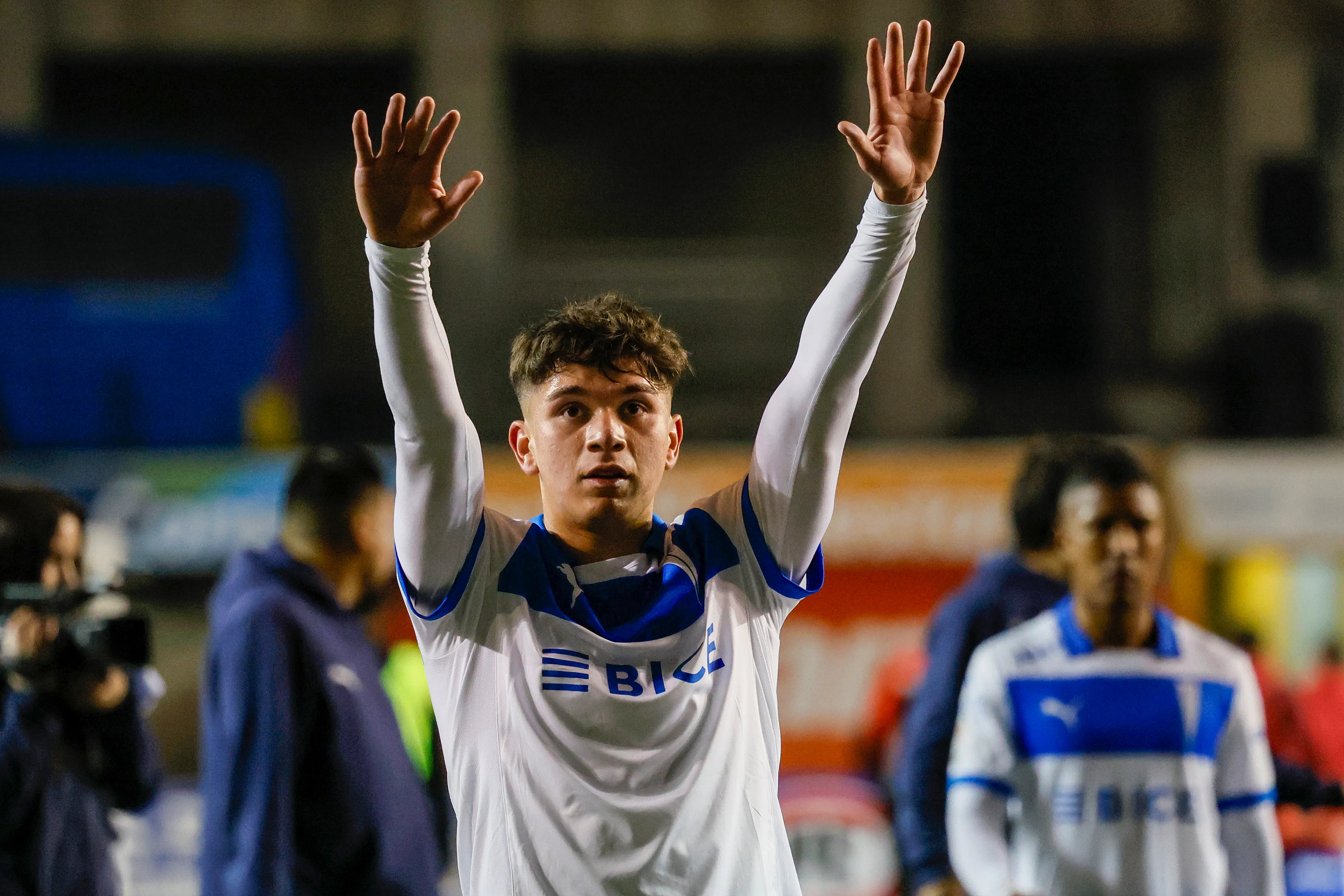 El futbolista de 19 años ha disputado 5 partidos desde su debut en la UC | FOTO: Andres Pina/Photosport