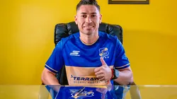 Óscar Opazo fue presentado en Everton de Viña del Mar.