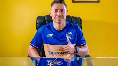 Óscar Opazo fue presentado en Everton de Viña del Mar.
