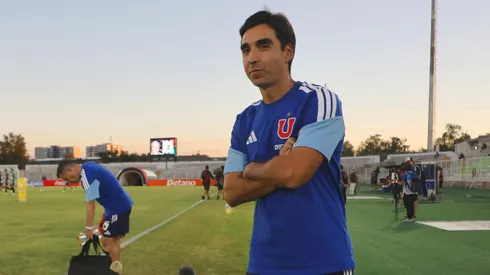 Paqui en la cuerda floja.
