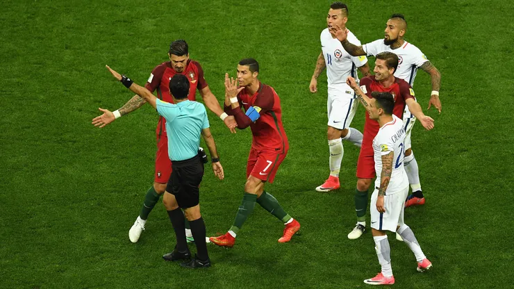 La Roja se medirá contra el Portugal de Cristiano Ronaldo.