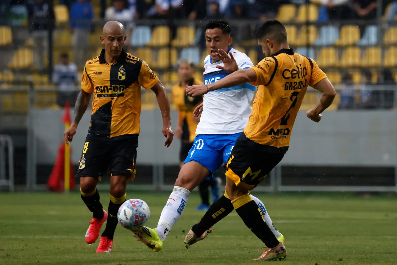 Palavecino y su presente en la UC | Foto: Photosport