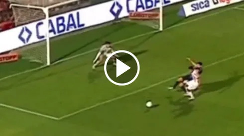 Así fue la curiosa jugada de Nicolás Guerra en Instituto de Córdoba.
