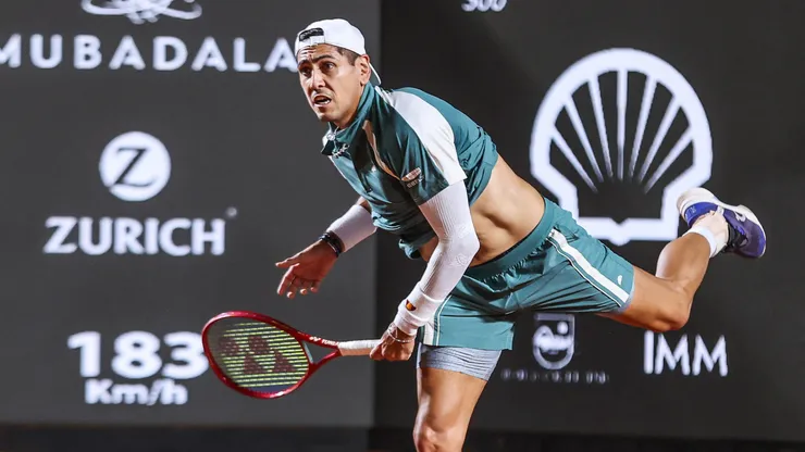 Alejandro Tabilo buscará una histórica final este domingo.