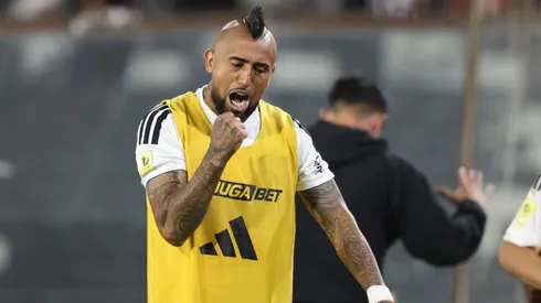 Vidal ya vive el Superclásico.
