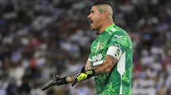 Mono Sánchez sufrió en el Claro Arena.