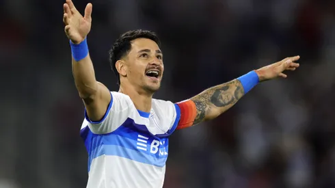 El técnico cruzado se queda sin palabras tras hablar de su goleador.
