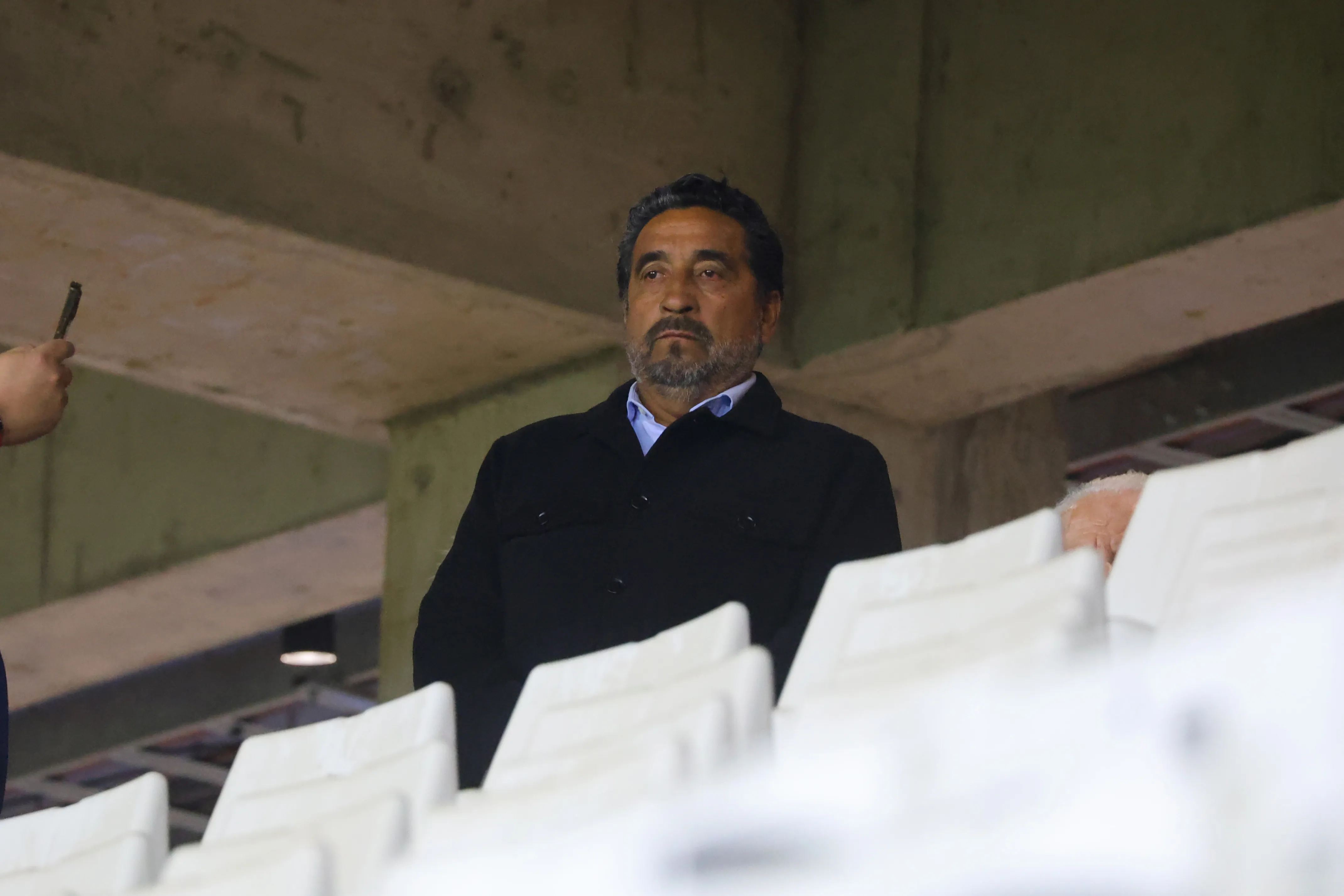 Mario Lepe fue protagonista de un emotivo momento en el Claro Arena | FOTO: Oyarzun/Photosport