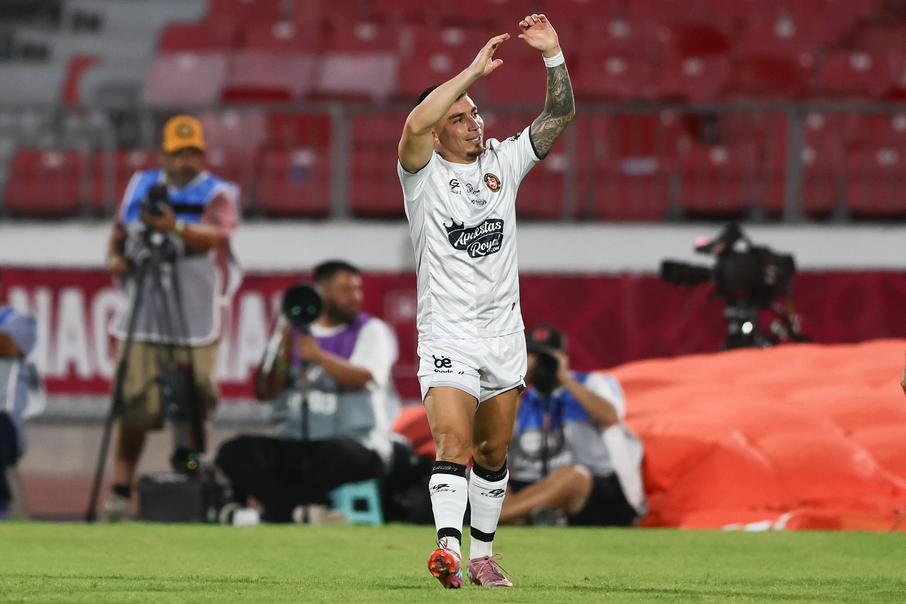 Daniel Castro anotó ante Universidad de Chile, el club de sus amores. (Imagen: Photosport)