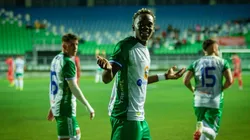 El cuadro 'Salmonero' comenzó con el pie derecho su participación en la B y el joven haitiano brilló en su debut (Foto: Manley Clerveaux Instagram)