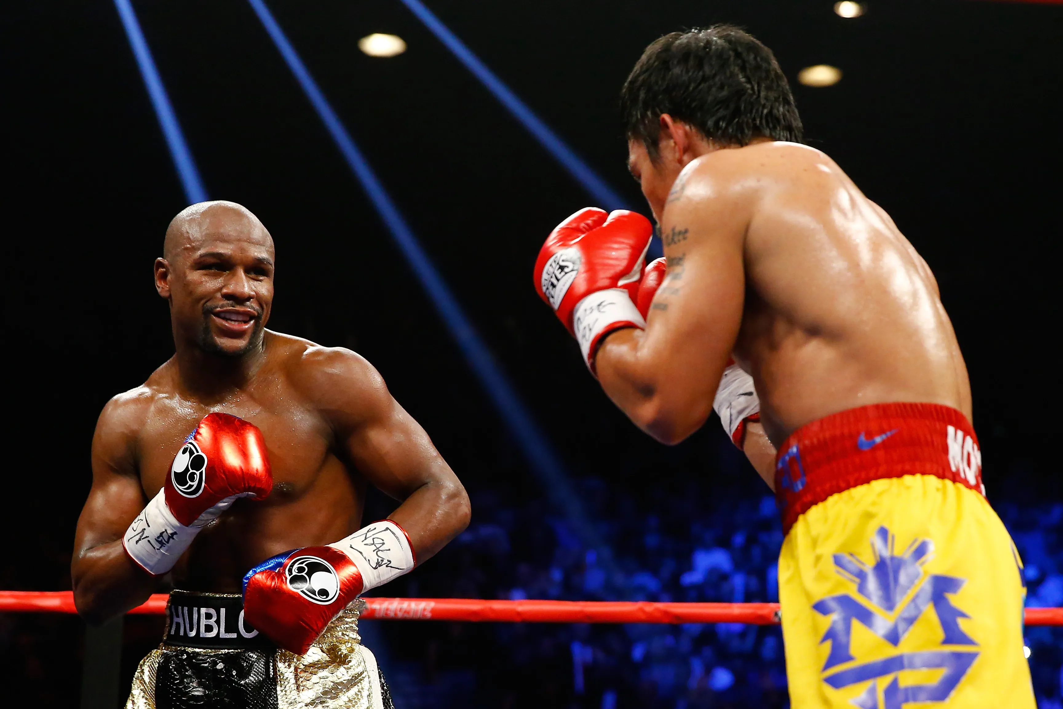 Mayweather chocará una vez más contra Pacquiao, esta vez, en La Esfera de Las Vegas  (Photo by Al Bello/Getty Images)
