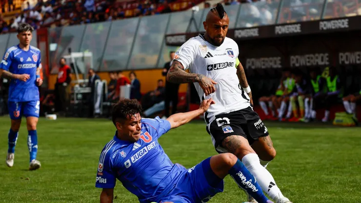 Vidal ya vive el Superclásico.