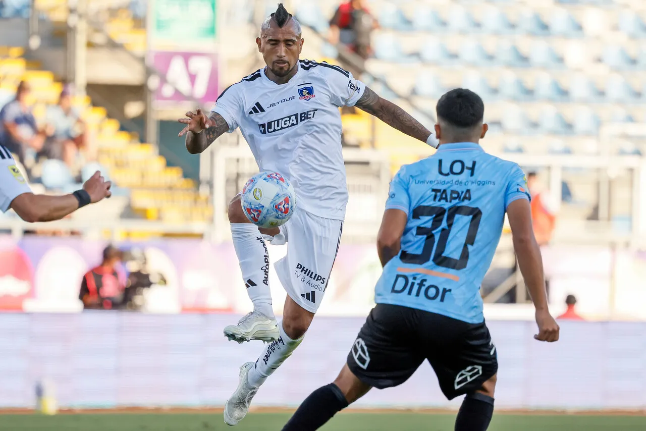 Arturo Vidal fue un punto alto en Colo Colo el fin de semana. | Foto: Photosport
