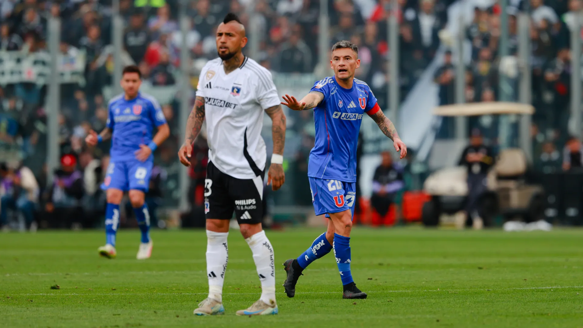 Arturo Vidal quiere dejar atrás su gran deuda en Colo Colo ante Universidad de Chile. (Imagen: Photosport)