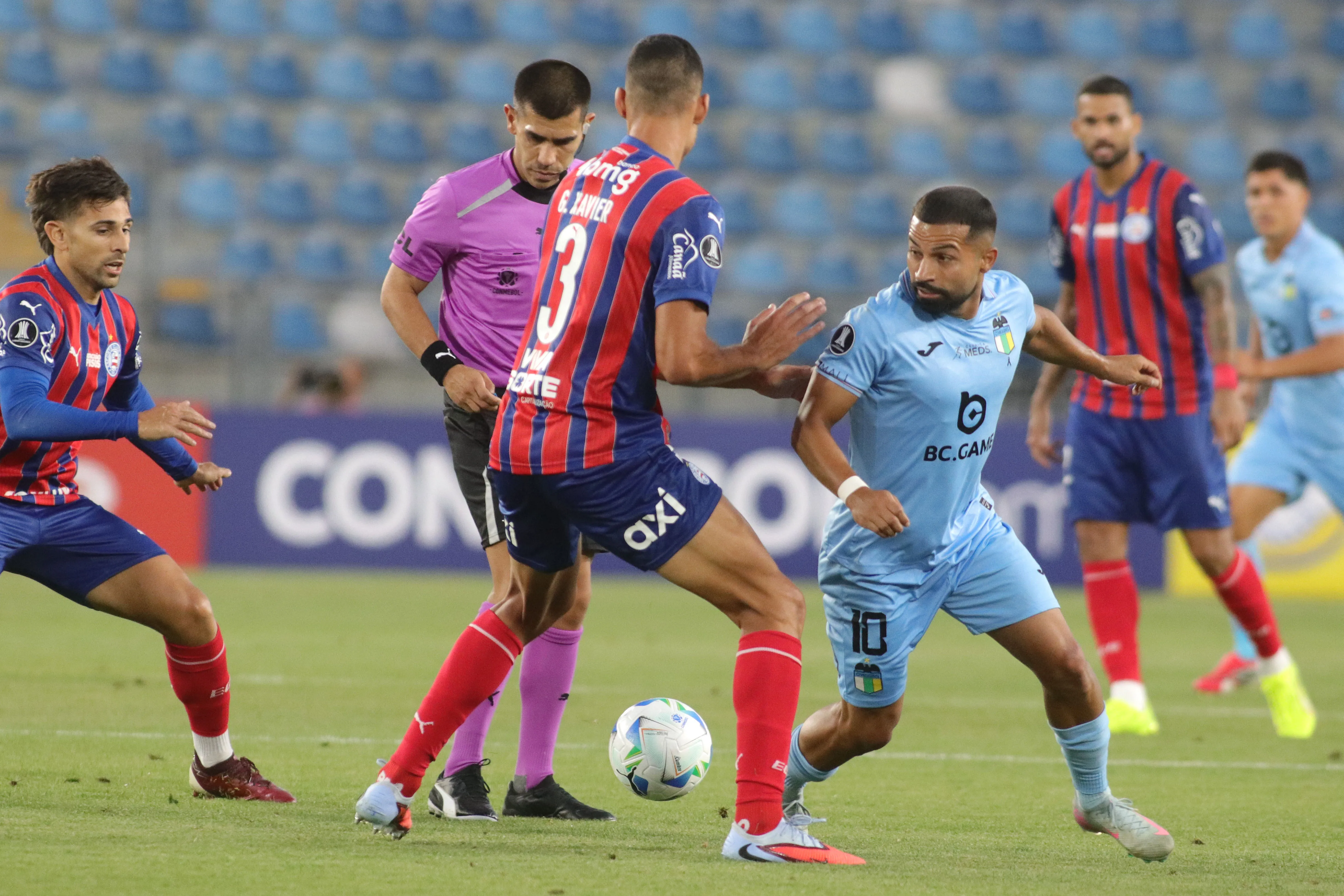 O'Higgins tiene un gol de ventaja ante Bahía. (Imagen: Photosport)