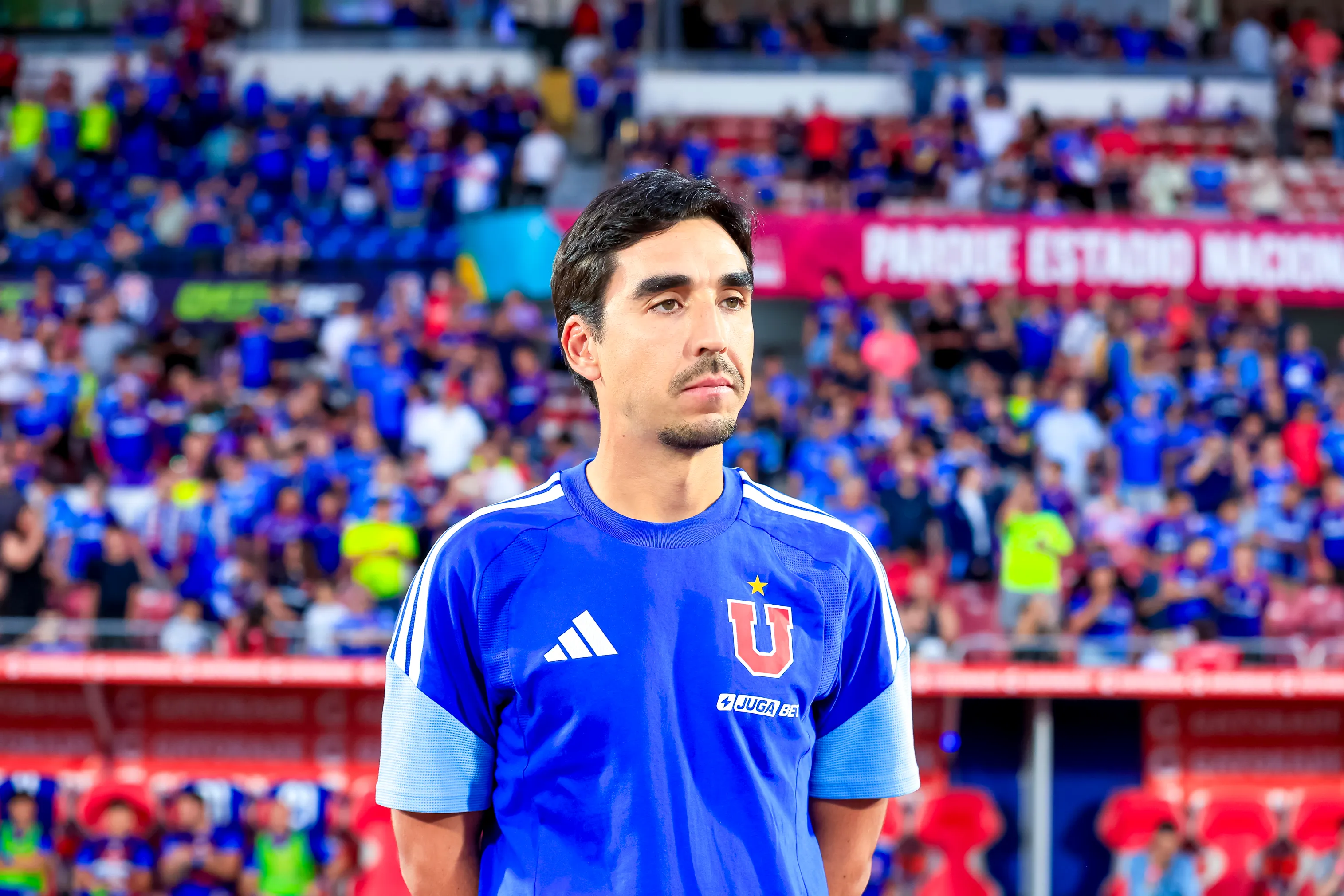 Francisco Meneghini vive un complejo momento en Universidad de Chile. (Imagen: Photosport)
