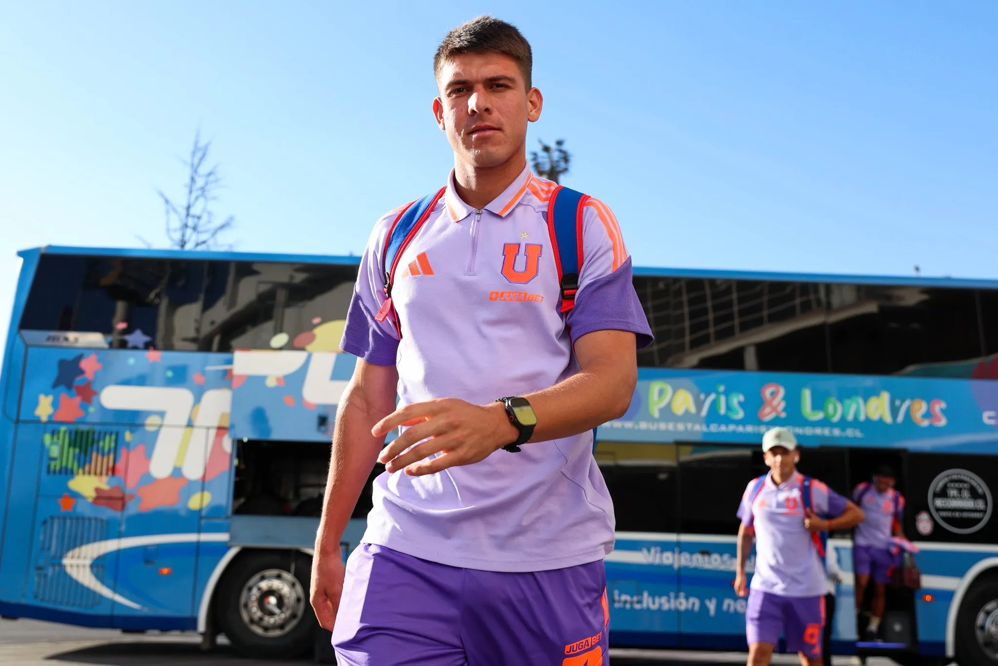 Foto: @udechile en X. Lucas Romero no suma minutos en Universidad de Chile