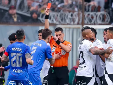 Zaldivia reacciona a la designación del árbitro que expulsó a Calderón y no Correa