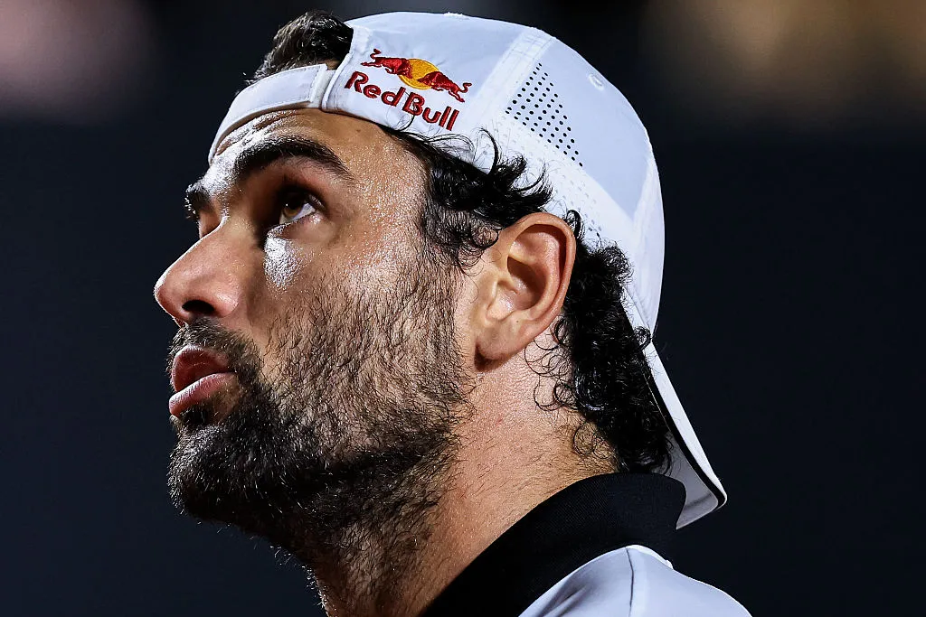 Matteo Berrettini defendió la gira sudamericana (Getty Images).