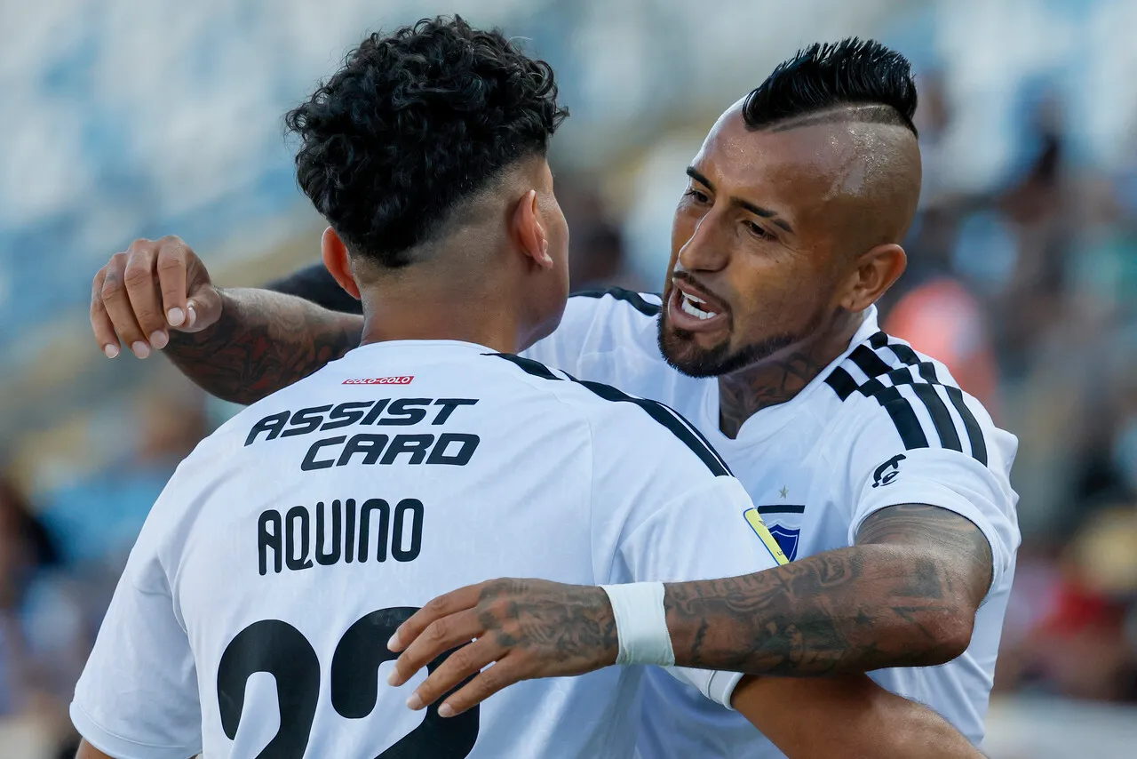 Arturo Vidal no sería de la partida en el Superclásico en Colo Colo, por ahora… (Photosport).