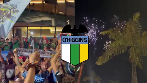 Hinchas rancagüinos le dan su último aliento al equipo previo al duelo con Bahía.