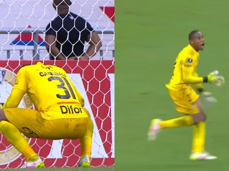 El emotivo rezo de Omar Carabalí en la hazaña de O'Higgins