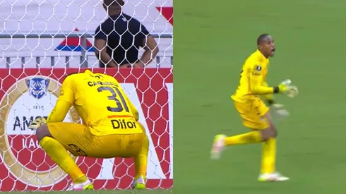 Noche inolvidable para Omar Carabalí en la Copa Libertadores.