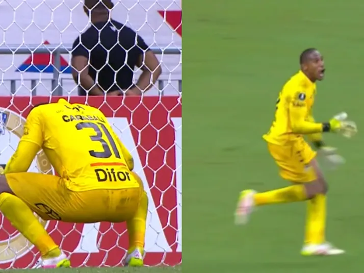 El emotivo rezo de Omar Carabalí en la hazaña de O'Higgins