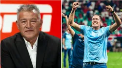 Claudio Borghi y la emoción de Lucas Bovaglio en O'Higgins