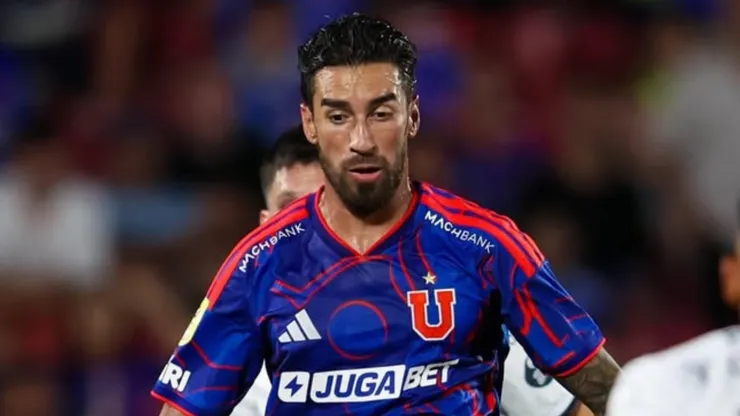 Juan Martín Lucero disputará su primer Superclásico con Universidad de Chile.