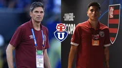 Mauricio Pellegrino le hizo un queque a Matías Sepúlveda.
