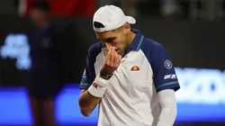 Alejandro Tabilo cayó en dos sets ante Sebastián Báez.