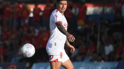 Patricio Rubio se las agarró con el árbitro del partido entre Deportes Recoleta y Unión Española.