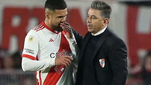 Aseguran que Paulo Díaz se portó mal con Marcelo Gallardo.