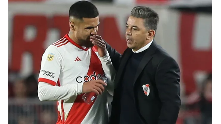 Aseguran que Paulo Díaz se portó mal con Marcelo Gallardo.